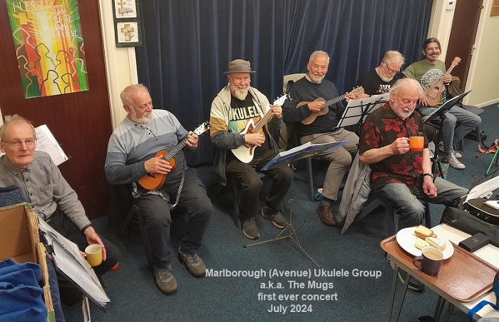 The MUGs first concert.